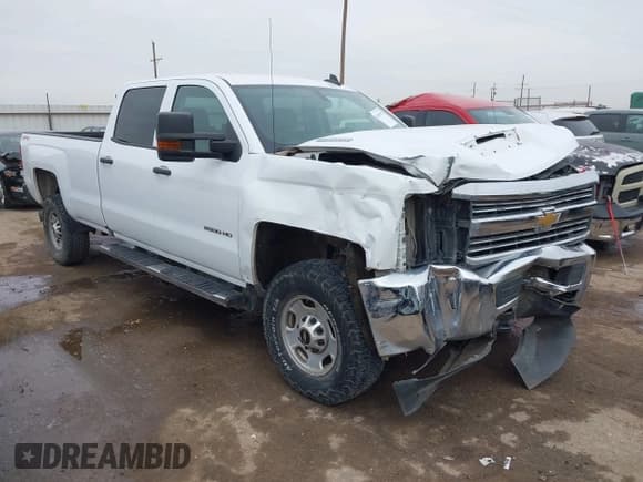 ✅ 2017 Chevrolet Silverado 2500HD Work Truck • VIN: 1GC1KUEY0HF210109 • Lot: 41416787. Listed on IAAI with 102,497 mi. Free auction sales archive from the USA and detailed vehicle history report at DreamBid. Image 1.