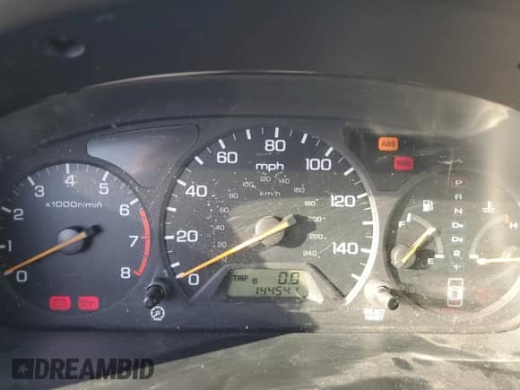 1999 Honda Accord EX с VIN 1HGCG2250XA013432, выставлен на аукционе Copart как лот 84782095 с пробегом 144 541 миль миль и Списание • Salvage title. История ставок и продаж доступна на DreamBid. Изображение 9.