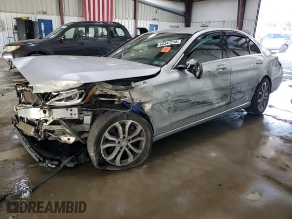 ✅ 2015 Mercedes-Benz C 300 Luxury • VIN: 55SWF4KB0FU014293 • Lot: 68344555. Listed on Copart with Not provided. Free auction sales archive from the USA and detailed vehicle history report at DreamBid. Image 1.