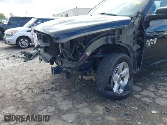✅ 2021 Ram 1500 Express • VIN: 3C6RR7KT6MG548591 • Lot: 43318747. Listed on IAAI with 75,766 mi. Free auction sales archive from the USA and detailed vehicle history report at DreamBid. Image 6.