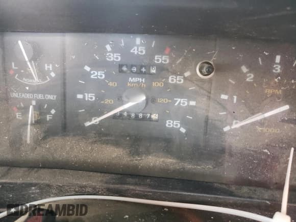 ✅ 1991 Ford Ranger Splash • VIN: 1FTCR10A4MPB07888 • Lot: 73479264. Listed on Copart with 34,887 mi. Free auction sales archive from the USA and detailed vehicle history report at DreamBid. Image 9.