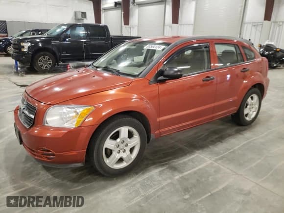✅ 2008 Dodge Caliber SXT • VIN: 1B3HB48B38D503943 • Лот: 83564124. Опубликован ранее на Copart с пробегом 63 808 миль. Бесплатный доступ к архиву аукционных продаж из США и подробный отчёт об истории автомобиля на DreamBid. Изображение 1.