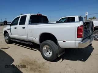 2008 Dodge 3500 Laramie z VIN 3D7MX48AX8G103845, wystawiony jako Copart lot #60643255 z przebiegiem 190 897 mil mil oraz Czysty tytuł • Clean title. Historia ofert i sprzedaży dostępna na DreamBid. Obrazek 2.