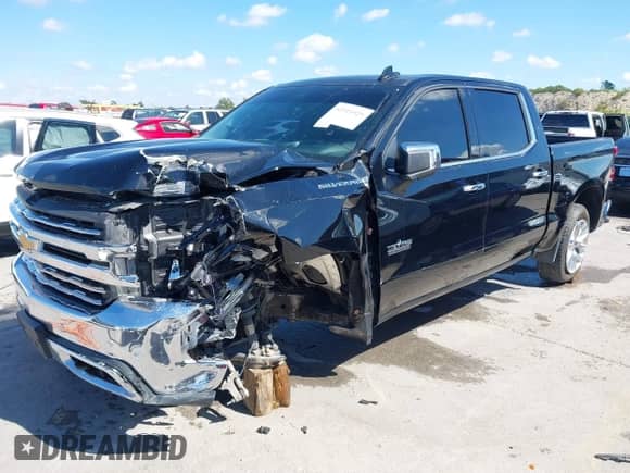 2019 Chevrolet Silverado 1500 LTZ z VIN 1GCUWEEDXKZ100887, wystawiony jako IAAI lot #43311929 z przebiegiem 70 683 mil mil oraz . Historia ofert i sprzedaży dostępna na DreamBid. Obrazek 2.