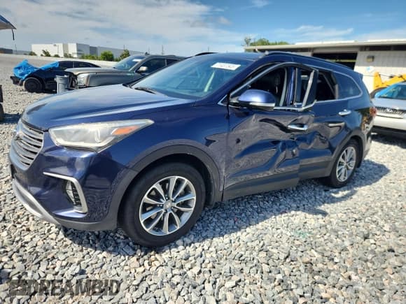✅ 2017 Hyundai Santa Fe SE • VIN: KM8SN4HF8HU245929 • Лот: 71437345. Опубликован ранее на Copart с пробегом 123 857 миль. Бесплатный доступ к архиву аукционных продаж из США и подробный отчёт об истории автомобиля на DreamBid. Изображение 1.