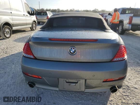 ✅ 2008 BMW 6 Series 650i • VIN: WBAEB53538CX60354 • Lot: 77579324. Listed on Copart with Not provided. Free auction sales archive from the USA and detailed vehicle history report at DreamBid. Image 6.