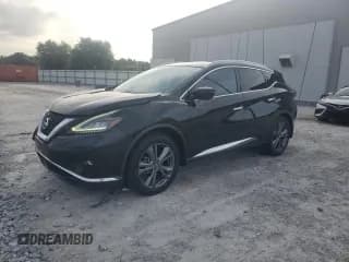 ✅ 2020 Nissan Murano Platinum • VIN: 5N1AZ2DJ1LN158956 • Lot: 65928395. Listed on Copart with 44,299 mi. Free auction sales archive from the USA and detailed vehicle history report at DreamBid. Image 1.