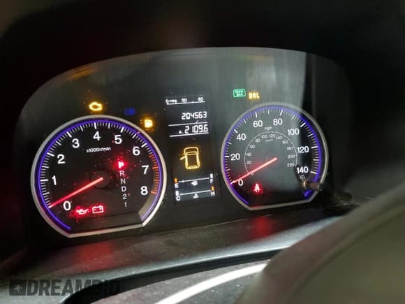 ✅ 2007 Honda CR-V LX • VIN: JHLRE38307C057612 • Lot: 92109505. Listed on Copart with 204,563 mi. Free auction sales archive from the USA and detailed vehicle history report at DreamBid. Image 9.