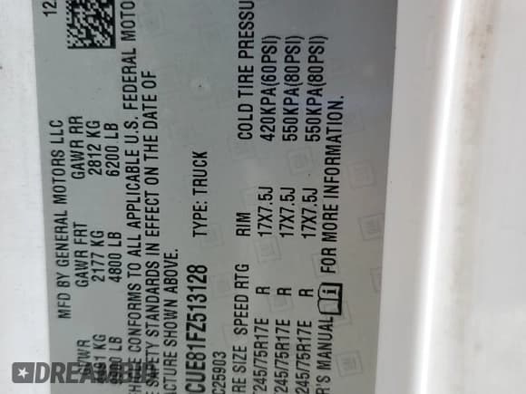 ✅ 2015 Chevrolet Silverado 1500 • VIN: 1GC0CUE81FZ513128 • Лот: 67903215. Опубликован ранее на Copart с пробегом 471 473 миль. Бесплатный доступ к архиву аукционных продаж из США и подробный отчёт об истории автомобиля на DreamBid. Изображение 13.