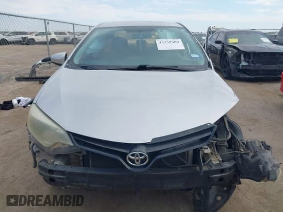 ✅ 2014 Toyota Corolla L • VIN: 5YFBURHE6EP084405 • Lot: 43339880. Listed on IAAI with 267,982 mi. Free auction sales archive from the USA and detailed vehicle history report at DreamBid. Image 13.