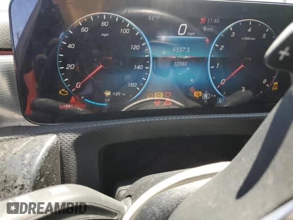 2022 Mercedes-Benz CLA 250 с VIN W1K5J4GB7NN322104, выставлен на аукционе Copart как лот 55859585 с пробегом 32 980 миль миль и Списание • Salvage title. История ставок и продаж доступна на DreamBid. Изображение 9.