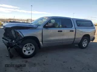 2023 Ram 1500 Tradesman z VIN 1C6RRFCG4PN546412, wystawiony jako Copart lot #79531084 z przebiegiem 47 610 mil mil oraz Szkoda całkowita • Salvage title. Historia ofert i sprzedaży dostępna na DreamBid. Obrazek 1.