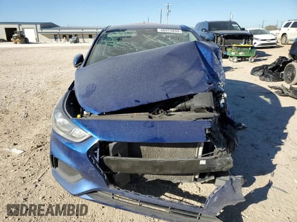 ✅ 2020 Hyundai Accent SE • VIN: 3KPC24A6XLE099018 • Лот: 86973834. Опубликован ранее на Copart с пробегом 79 599 миль. Бесплатный доступ к архиву аукционных продаж из США и подробный отчёт об истории автомобиля на DreamBid. Изображение 5.