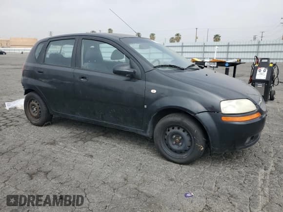 ✅ 2007 Chevrolet Aveo LS • VIN: KL1TD666X7B763715 • Lot: 52830185. Wystawiony na Copart z przebiegiem 145 828 mil. Bezpłatny archiwum sprzedaży aukcyjnych z USA i szczegółowy raport historii pojazdu na DreamBid. Zdjęcie 4.
