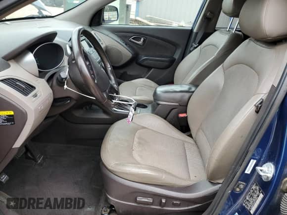 2014 Hyundai Tucson Limited with VIN KM8JU3AGXEU799903, listed as a Copart auction lot 90336815 with 82,303 mi miles and Salvage title. Bid and sale history available at DreamBid. Image 7.