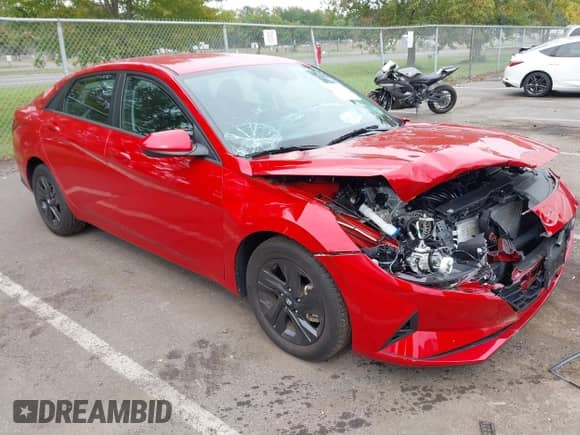 2023 Hyundai Elantra SEL with VIN 5NPLM4AG0PH094169, listed as a IAAI auction lot 43301771 with 11,380 mi miles and . Bid and sale history available at DreamBid. Image 1.