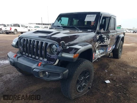 ✅ 2020 Jeep Gladiator Mojave • VIN: 1C6JJTEG0LL202422 • Lot: 41199747. Listed on IAAI with 51,503 mi. Free auction sales archive from the USA and detailed vehicle history report at DreamBid. Image 2.