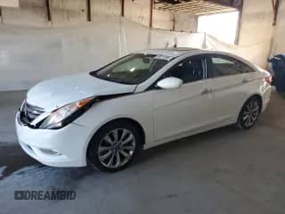 2011 Hyundai Sonata Limited with VIN 5NPEC4AC1BH181466, listed as a Copart auction lot 86317205 with 122,932 mi miles and Salvage title. Bid and sale history available at DreamBid. Image 1.