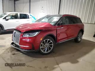 ✅ 2025 Lincoln Corsair Premiere • VIN: 5LMCJ1DA6SUL09575 • Lot: 61166875. Wystawiony na Copart z przebiegiem 470 mil. Bezpłatny archiwum sprzedaży aukcyjnych z USA i szczegółowy raport historii pojazdu na DreamBid. Zdjęcie 1.