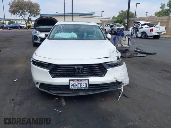 2023 Honda Accord EX-L with VIN 1HGCY2F62PA015182, listed as a IAAI auction lot 42420553 with Not provided miles and . Bid and sale history available at DreamBid. Image 12.