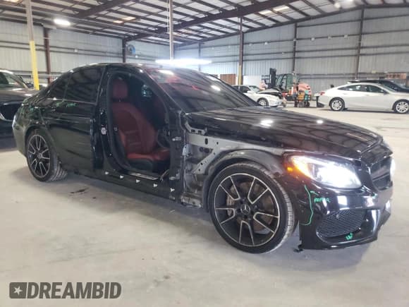 ✅ 2018 Mercedes-Benz C 43 AMG • VIN: 55SWF6EB3JU269262 • Lot: 86139085. Listed on Copart with 93,527 mi. Free auction sales archive from the USA and detailed vehicle history report at DreamBid. Image 4.