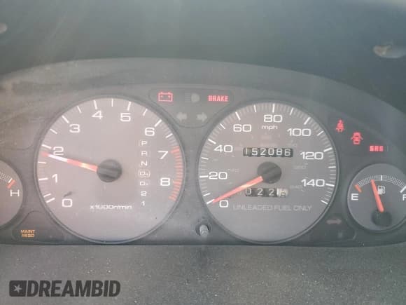 ✅ 1994 Acura Integra RS • VIN: JH4DC4446RS010609 • Lot: 77983974. Listed on Copart with 152,086 mi. Free auction sales archive from the USA and detailed vehicle history report at DreamBid. Image 9.