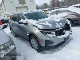 ✅ 2024 Chevrolet Equinox LS • VIN: 3GNAX5EG0RL290766 • Lot: 43810209. Listed on IAAI with 34,741 mi. Free auction sales archive from the USA and detailed vehicle history report at DreamBid. Image 1.
