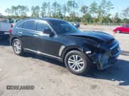 ✅ 2017 Infiniti QX70 • VIN: JN8CS1MU1HM141694 • Lot: 43590939. Listed on IAAI with 126,120 mi. Free auction sales archive from the USA and detailed vehicle history report at DreamBid. Image 1.