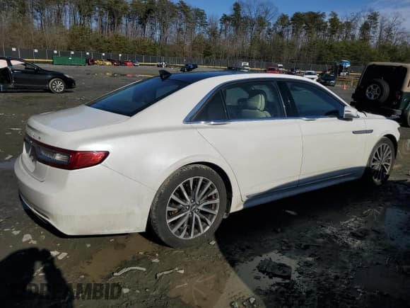 ✅ 2020 Lincoln Continental Standard • VIN: 1LN6L9VKXL5604772 • Lot: 44309085. Wystawiony na Copart z przebiegiem 90 010 mil. Bezpłatny archiwum sprzedaży aukcyjnych z USA i szczegółowy raport historii pojazdu na DreamBid. Zdjęcie 3.