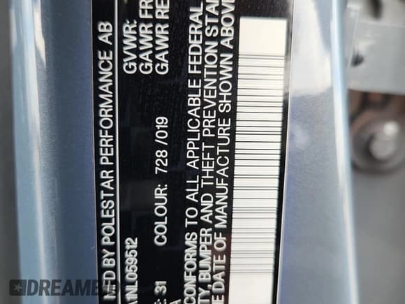 ✅ 2022 Polestar 2 • VIN: LPSED3KA1NL059512 • Lot: 87108745. Wystawiony na Copart z przebiegiem 50 478 mil. Bezpłatny archiwum sprzedaży aukcyjnych z USA i szczegółowy raport historii pojazdu na DreamBid. Zdjęcie 13.