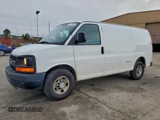 ✅ 2015 Chevrolet Express Cargo • VIN: 1GCWGFCF7F1287851 • Lot: 95279535. Listed on Copart with 209,984 mi. Free auction sales archive from the USA and detailed vehicle history report at DreamBid. Image 1.