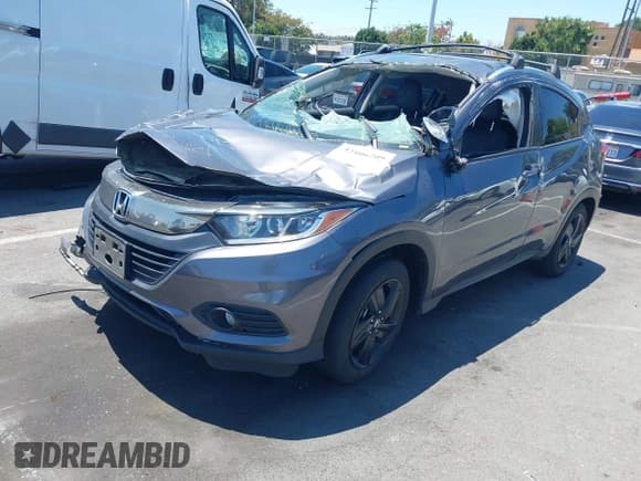 ✅ 2020 Honda HR-V EX-L • VIN: 3CZRU5H74LM717877 • Lot: 42806209. Listed on IAAI with Not provided. Free auction sales archive from the USA and detailed vehicle history report at DreamBid. Image 18.