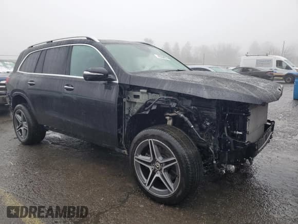 ✅ 2024 Mercedes-Benz GLS 450 • VIN: 4JGFF5KE7RB107641 • Lot: 45164975. Listed on Copart with 8,774 mi. Free auction sales archive from the USA and detailed vehicle history report at DreamBid. Image 4.