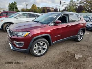 ✅ 2020 Jeep Compass Limited • VIN: 3C4NJDCB3LT256289 • Lot: 87084505. Listed on Copart with 61,142 mi. Free auction sales archive from the USA and detailed vehicle history report at DreamBid. Image 1.