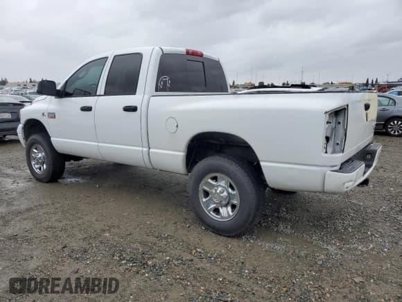 ✅ 2007 Dodge 2500 Laramie • VIN: 1D7KS28A57J593604 • Лот: 82326324. Опубликован ранее на Copart с пробегом 174 769 миль. Бесплатный доступ к архиву аукционных продаж из США и подробный отчёт об истории автомобиля на DreamBid. Изображение 2.