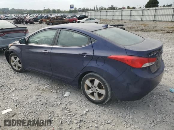 ✅ 2013 Hyundai Elantra GLS • VIN: 5NPDH4AE8DH358659 • Lot: 86520565. Listed on Copart with 298,975 mi. Free auction sales archive from the USA and detailed vehicle history report at DreamBid. Image 2.