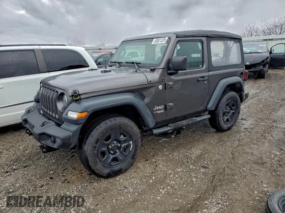 ✅ 2019 Jeep Wrangler Sport • VIN: 1C4GJXAG9KW564147 • Lot: 93831325. Listed on Copart with 41,089 mi. Free auction sales archive from the USA and detailed vehicle history report at DreamBid. Image 1.