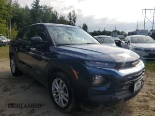 ✅ 2021 Chevrolet TrailBlazer LS • VIN: KL79MMS27MB135436 • Лот: 80955065. Опубликован ранее на Copart с пробегом 95 165 миль. Бесплатный доступ к архиву аукционных продаж из США и подробный отчёт об истории автомобиля на DreamBid. Изображение 1.