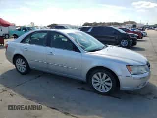 2009 Hyundai Sonata Limited with VIN 5NPEU46F39H435737, listed as a Copart auction lot 72514914 with 173,758 mi miles and Salvage title. Bid and sale history available at DreamBid. Image 4.