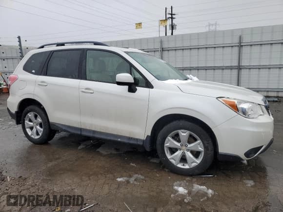 ✅ 2015 Subaru Forester Premium • VIN: JF2SJADC3FH805633 • Lot: 51754635. Listed on Copart with 144,362 mi. Free auction sales archive from the USA and detailed vehicle history report at DreamBid. Image 4.