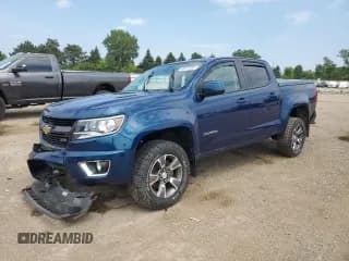 ✅ 2020 Chevrolet Colorado 4WD Z71 • VIN: 1GCGTDEN4L1198307 • Lot: 65073385. Listed on Copart with 67,765 mi. Free auction sales archive from the USA and detailed vehicle history report at DreamBid. Image 1.