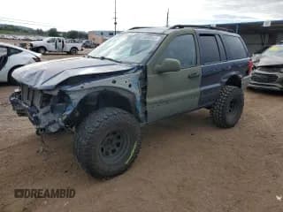 ✅ 2002 Jeep Grand Cherokee Laredo • VIN: 1J8GW48S82C159112 • Lot: 84000665. Listed on Copart with 204,396 mi. Free auction sales archive from the USA and detailed vehicle history report at DreamBid. Image 1.