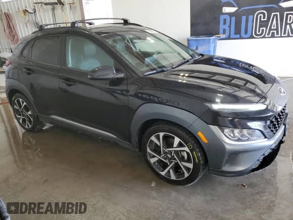 2023 Hyundai Kona Limited with VIN KM8K5CA32PU986358, listed as a Copart auction lot 85717295 with 39,240 mi miles and Clean title. Bid and sale history available at DreamBid. Image 4.