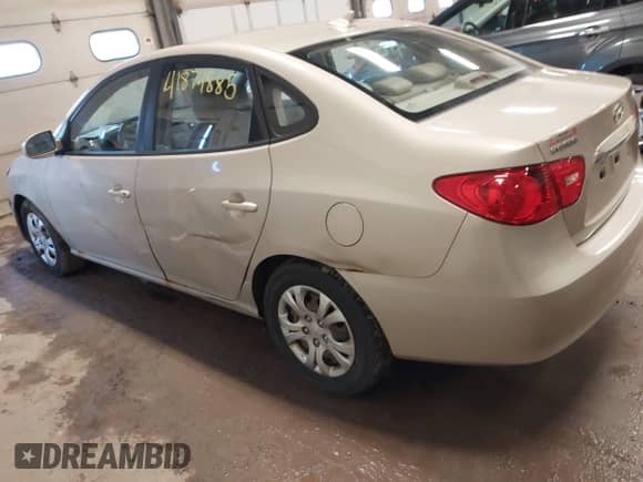 2010 Hyundai Elantra SE with VIN KMHDU4AD9AU170510, listed as a IAAI auction lot 41874885 with 176,477 mi miles and . Bid and sale history available at DreamBid. Image 3.