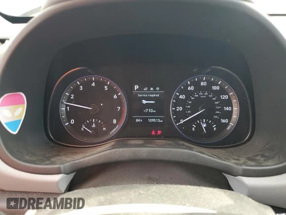 ✅ 2020 Hyundai Kona SE • VIN: KM8K12AA8LU545297 • Лот: 83842115. Опубликован ранее на Copart с пробегом 109 513 миль. Бесплатный доступ к архиву аукционных продаж из США и подробный отчёт об истории автомобиля на DreamBid. Изображение 9.