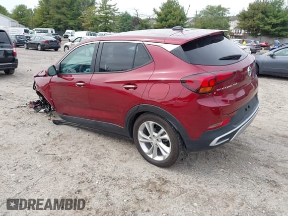 ✅ 2023 Buick Encore GX Preferred • VIN: KL4MMBS26PB158156 • Lot: 43331101. Listed on IAAI with 25,531 mi. Free auction sales archive from the USA and detailed vehicle history report at DreamBid. Image 3.