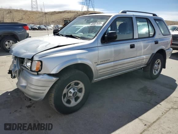 ✅ 2000 Isuzu Rodeo • VIN: 4S2DM58W8Y4331154 • Лот: 49507535. Опубликован ранее на Copart с пробегом 198 476 миль. Бесплатный доступ к архиву аукционных продаж из США и подробный отчёт об истории автомобиля на DreamBid. Изображение 1.