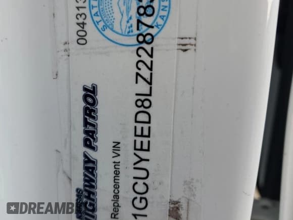 ✅ 2020 Chevrolet Silverado 1500 RST • VIN: 1GCUYEED8LZ228783 • Lot: 92118615. Listed on Copart with 106,407 mi. Free auction sales archive from the USA and detailed vehicle history report at DreamBid. Image 12.