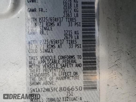 ✅ 2015 Nissan Rogue SV • VIN: 5N1AT2MK5FC806650 • Lot: 82659835. Wystawiony na Copart z przebiegiem 103 688 mil. Bezpłatny archiwum sprzedaży aukcyjnych z USA i szczegółowy raport historii pojazdu na DreamBid. Zdjęcie 13.