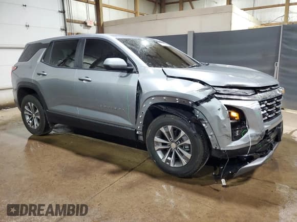 ✅ 2025 Chevrolet Equinox FWD LT • VIN: 3GNAXHEG9SL315171 • Lot: 69628565. Wystawiony na Copart z przebiegiem 12 138 mil. Bezpłatny archiwum sprzedaży aukcyjnych z USA i szczegółowy raport historii pojazdu na DreamBid. Zdjęcie 4.